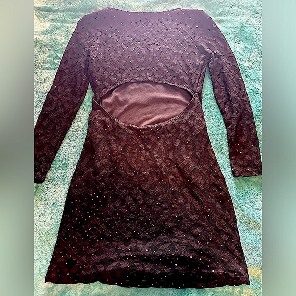 Little Black Sequence Dress ✨ - Picture 2 of 7